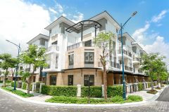 Bán biệt thự verosa khang điền, diện tích 10x25m, 3 tầng áp mái, nhà thô