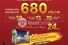 Nhà mặt tiền chợ thới lai thuận tiện mua bán