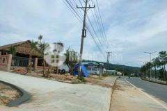 Bán lô đất góc 2 mặt tiền dt 46 tp phú quốc