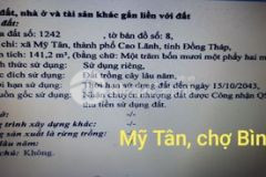 Đất chợ bình trị mỹ tân tp cao lãnh đồng tháp