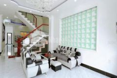 Nhà 1 trệt 1 lầu 65m2 bùi minh trực quận 8 shr