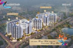 Căn hộ liền kề vinhomes riverside view hồ, ck 5, hỗ trợ 0 ls tại le grand jardin