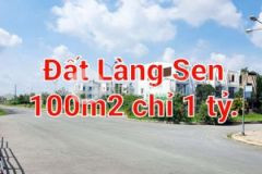 Gấp đất làng sen 100m2 chỉ 1 tỷ đầu tư cực tốt