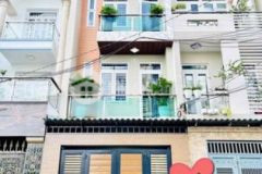 Nhà siêu phẩm gò vấp lê văn thọ 60m 4 lầu hẻm ô tô