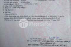 Nhà 3 tầng hẻm xe hơi kha vạn cân linh đông