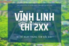 Chính chủ cần bán nhanh 5 lô fo vĩnh linh 2xxtriệu