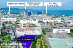 Calla apartment ngay big c mêga 700m đến biển