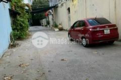 Đất 4x25 có nhà cũ ở được hẻm ôtô đg nơ trang long