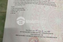 Chính chủ bán đất mặt tiền ql14 chơn thành