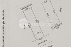 Mt 7m5 lề 7m cần giuộc 90m2 x 2 tầng