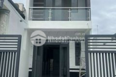 Nhà mới xây ấp 1 trung an 1 trệt 1 lầu hẻm xe hơi
