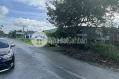 Đất thổ cư 275m2 mặt tiền thị trấn