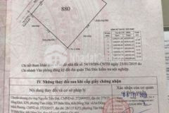 Bán đất 25x22m ngay vạn phúc bank định giá 39ty