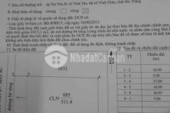 Bán đất nền gần chợ tham chu, xã vĩnh tân thị xã vĩnh châu, tỉnh sóc trăng