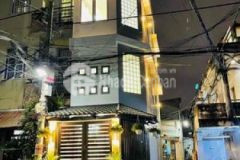 Ngang 3m dài 13m nở 3 3 m đg 10m 1 trệt 2 lầu st