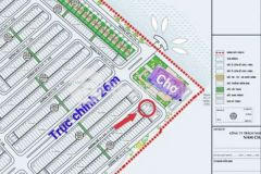 3 nền góc liền kề đối diện với chợ