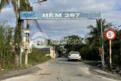 Nền thổ cư hẻm 287 nguyễn thông p an thới q bình