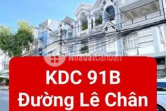 Bán nhà 2 lầu đường lê chân kdc 91b an khánh nk