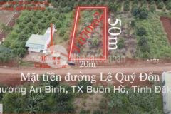 Bán đất mt lê quý đôn tx buôn hồ tỉnh đăk lăk