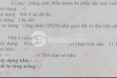 Mặt tiền đườg 102 lã xuân oai 2 25tỷ43m2 sổ rieg