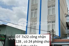 Bán khách sạn 1 trệt 4 tầng 20 phòng mặt tiền linh trung 154m2 giá 16.5 tỷ.