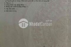 Bán lô võ văn đồng tân trà 90m2 sụp hầm