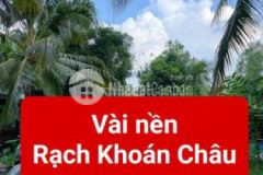 Bán đất rạch khoán châu đường bùi hữu nghĩa