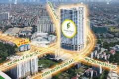 Căn hộ 3 phòng ngủ cuối cùng green pearl bắc ninh