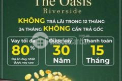 Mở bán nhà phố ven sông the oasis riverside