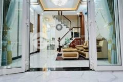 Phú nhuận hẻm 3m, nhà 3 lầu, trần khắc chân, 4 x 10m, 6.2 tỷ