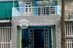 Nhà 1 trệt 1 lầu đã hoàn công đường nhựa 8m