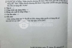 Đất thổ cư cần tiền bán gấp