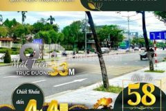 1 lô mặt tiền đường 33m đà nẵng bán nhanh thu vốn