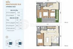 Duplex 3pn thô 12 tỷ all in precia q2 có sổ