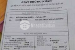 Chính chủ nhờ bán căn nhà phố