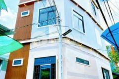 Nhà 2 lầu sân thượng góc 2 mặt tiền hẻm 12 20 nguy