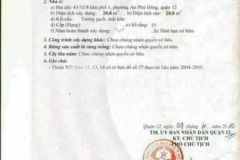 Bán đất hẻm 4332 vườn lài apđq12