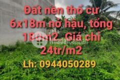 Giá đầu tư lô đất thổ cư 180m2 gần bxe quận 8 4 3t