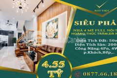 Cắt lỗ bán gấp nhà mới 4 mê full nội thất cao cấp hoàng thúc trâm, hòa cường bắc,đà nẵng