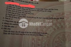 Bán 2 lô đất full thổ cư thuộc ấp long lợi, xã đông phước a, châu thành, hậu giang.