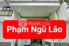 Bán nhà 2 lầu đúc 3 phòng ngũ hẻm 162 phạm ngũ lão