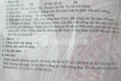 Bán đất chính chủ an nhơn tây 305m2 thổ cư nhà c4