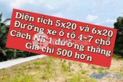 Đất diện tích chuẩn cách đường lớn 30m