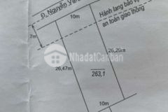 260m2 đất thổ đg nguyễn văn lũy oto tới đất 1 1t