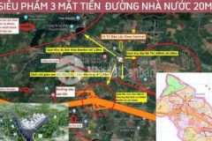 Đất mặt tiền 20m trung tâm du lịch tp bảo lộc