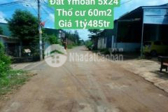 Cần tiền bán lô đất mặt tiền hẻm ymoan