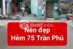 Bán nền đẹp hẻm 75 trần phú cái khế ninh kiều