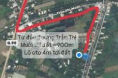 Đất công nở hậu đẹp lộ ô tô