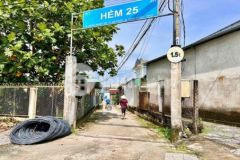 Nền trục chính hẻm 25 đ đồng ngọc sứ