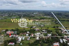 Đất full thổ mặt tiền đường 6m giáp ranh vin195ha